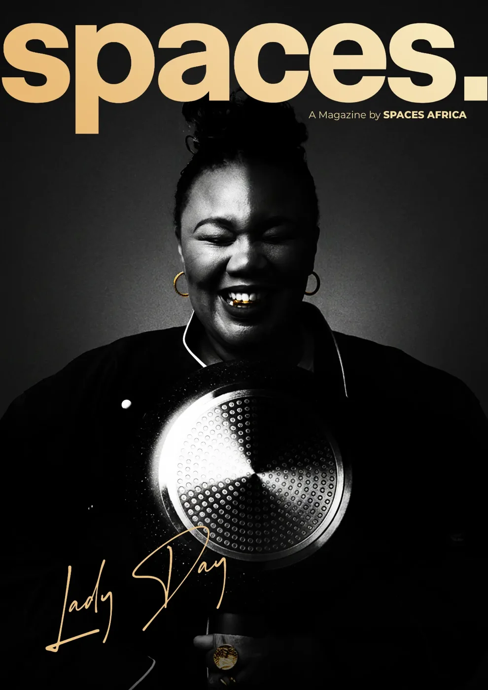 Lady Day on the cover of spaces.